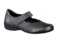 Chaussure mobils Escarpin modele fabienne cuir vieilli gris